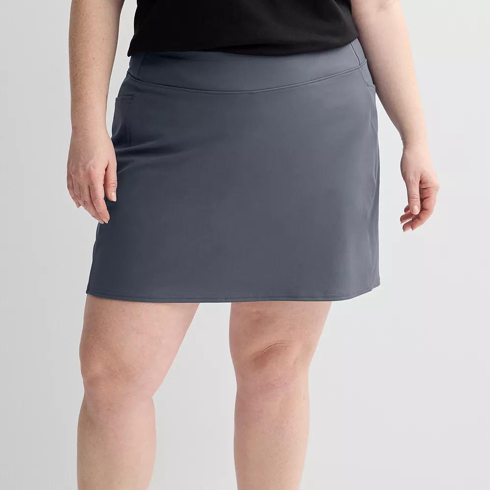 Plus Size Tek Gear® Ultrastretch Skort, Women's, Size: 4XL, Heritage Gray Product Image