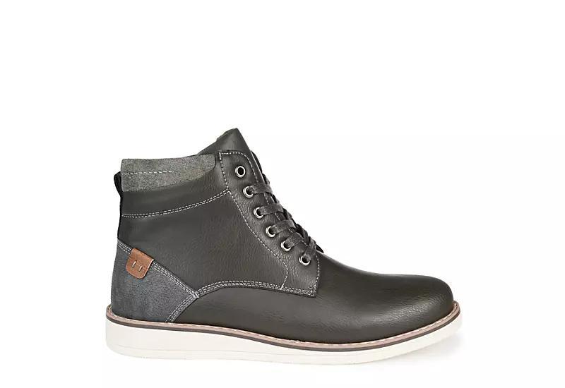 VANCE Evans Men's Ankle Boots, Size: 10, Gray Product Image