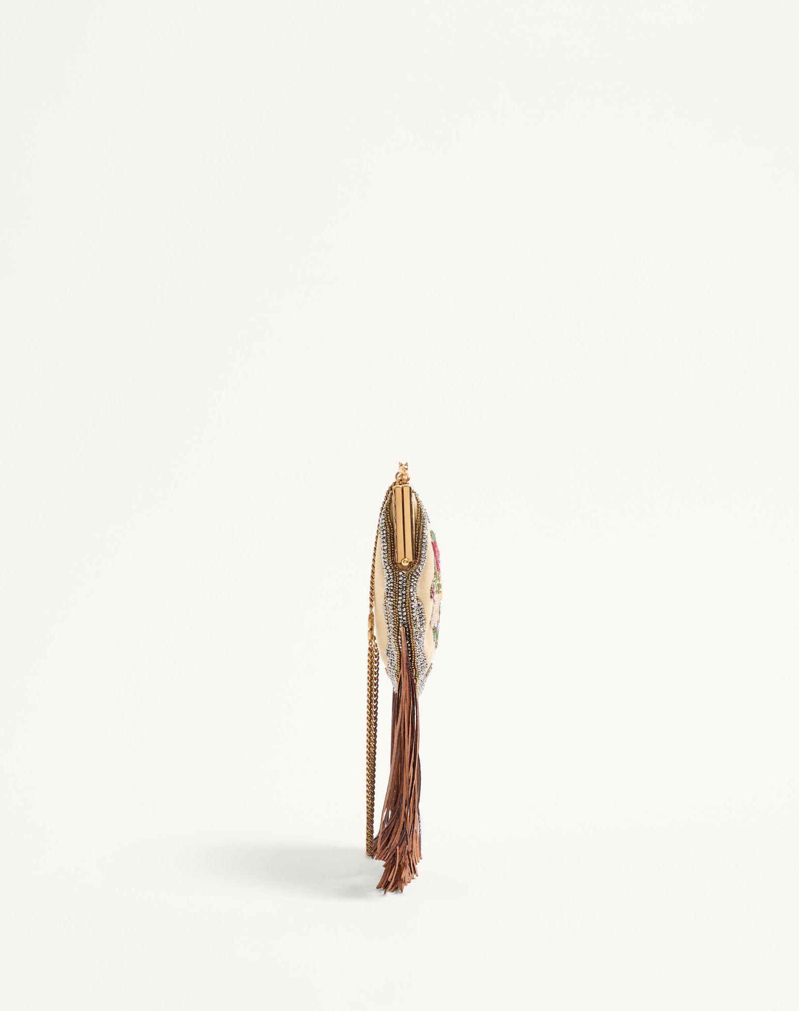 Valentino Garavani Nellcote Fairytales Small Clutch Embroidered With Fringes Product Image