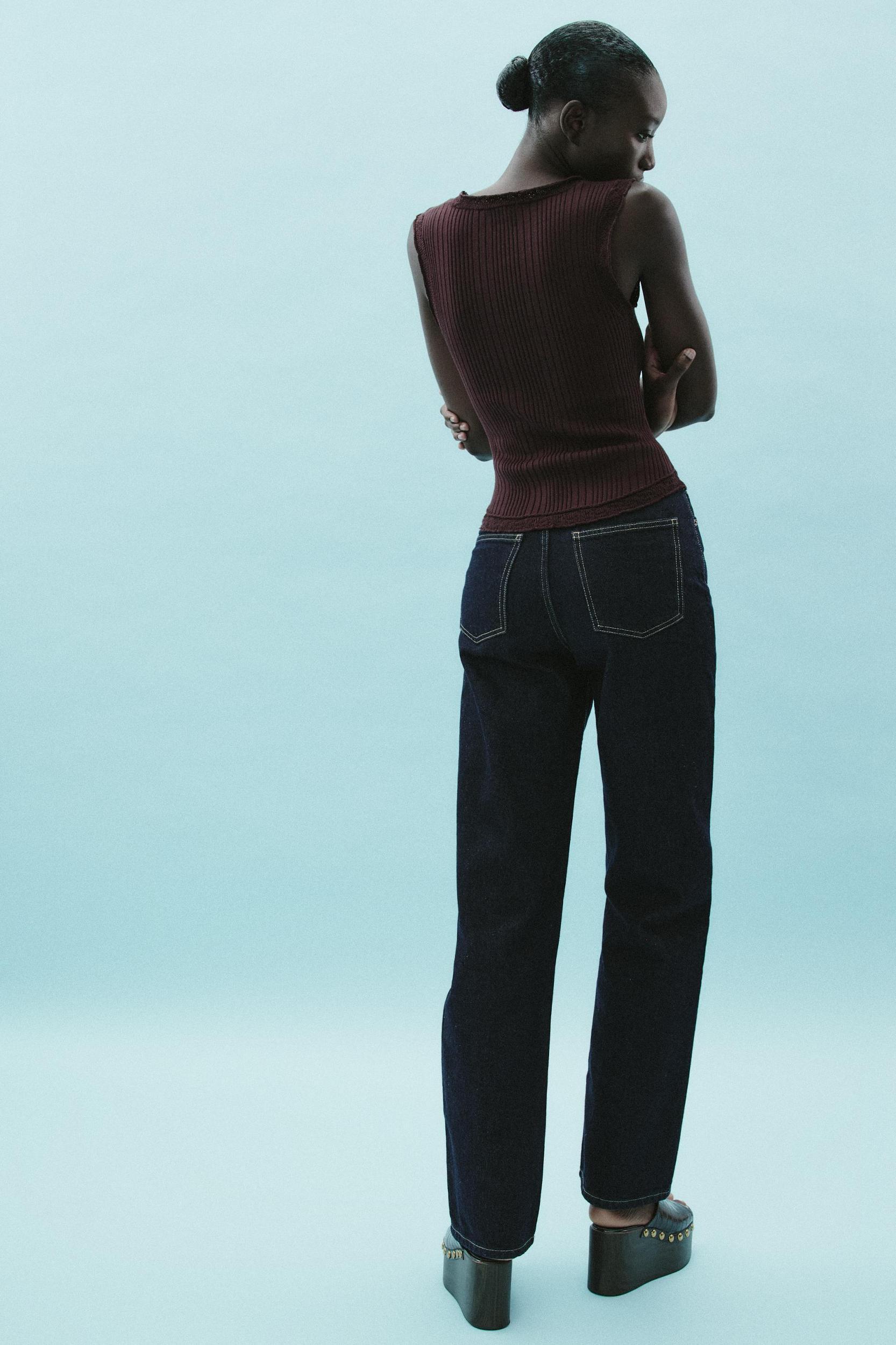 RIBBED KNIT TOP Product Image
