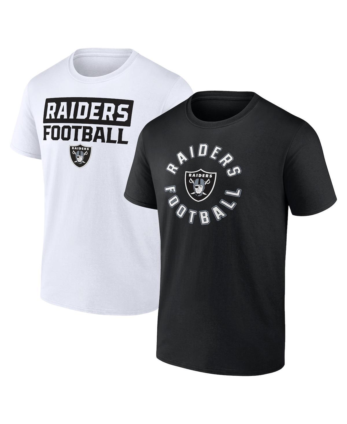 Men's Fanatics Las Vegas Raiders Serve T-Shirt Combo Pack, Size: Small, Lvr Black Product Image
