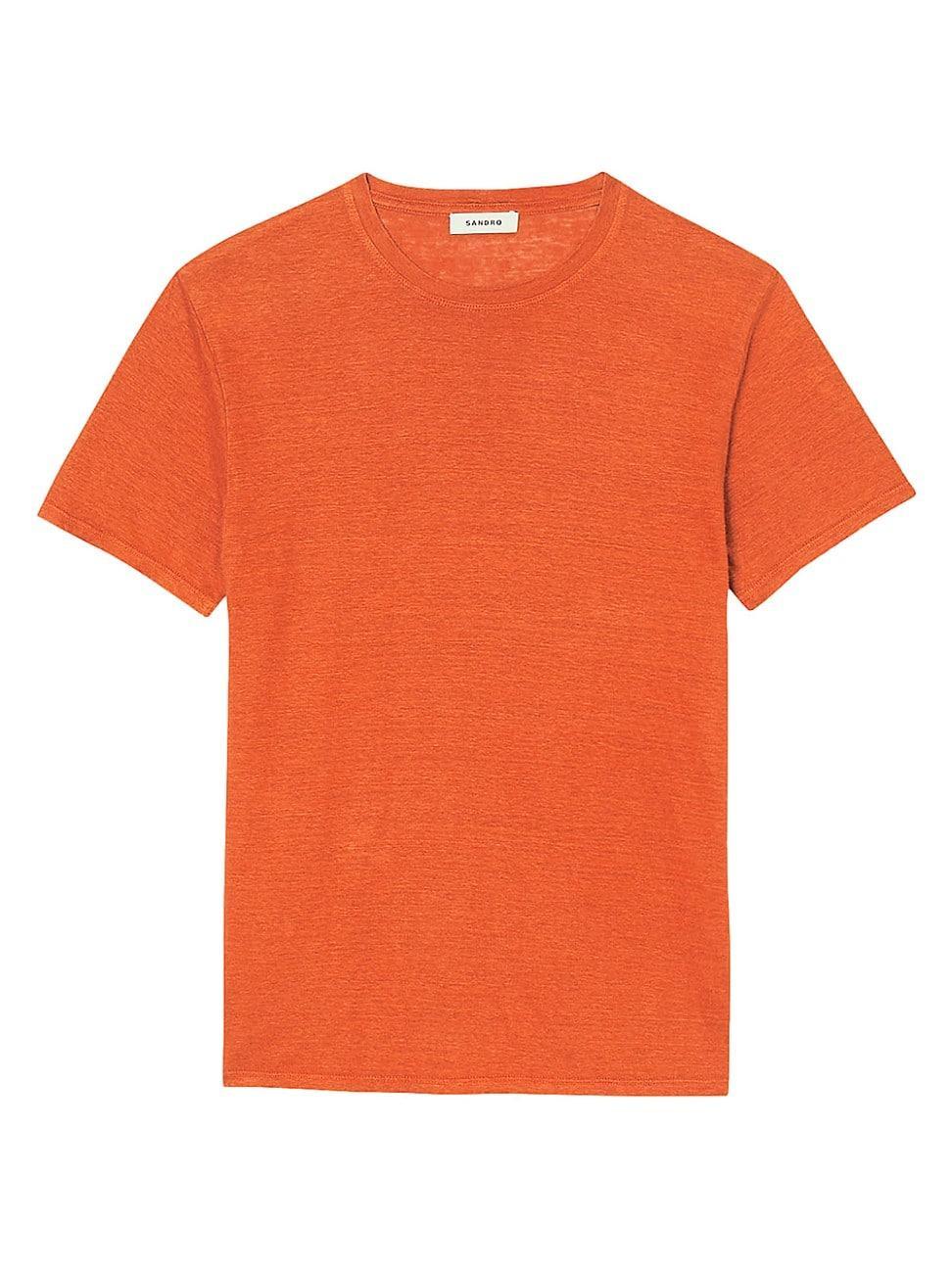 Mens Certified Linen T-Shirt Product Image