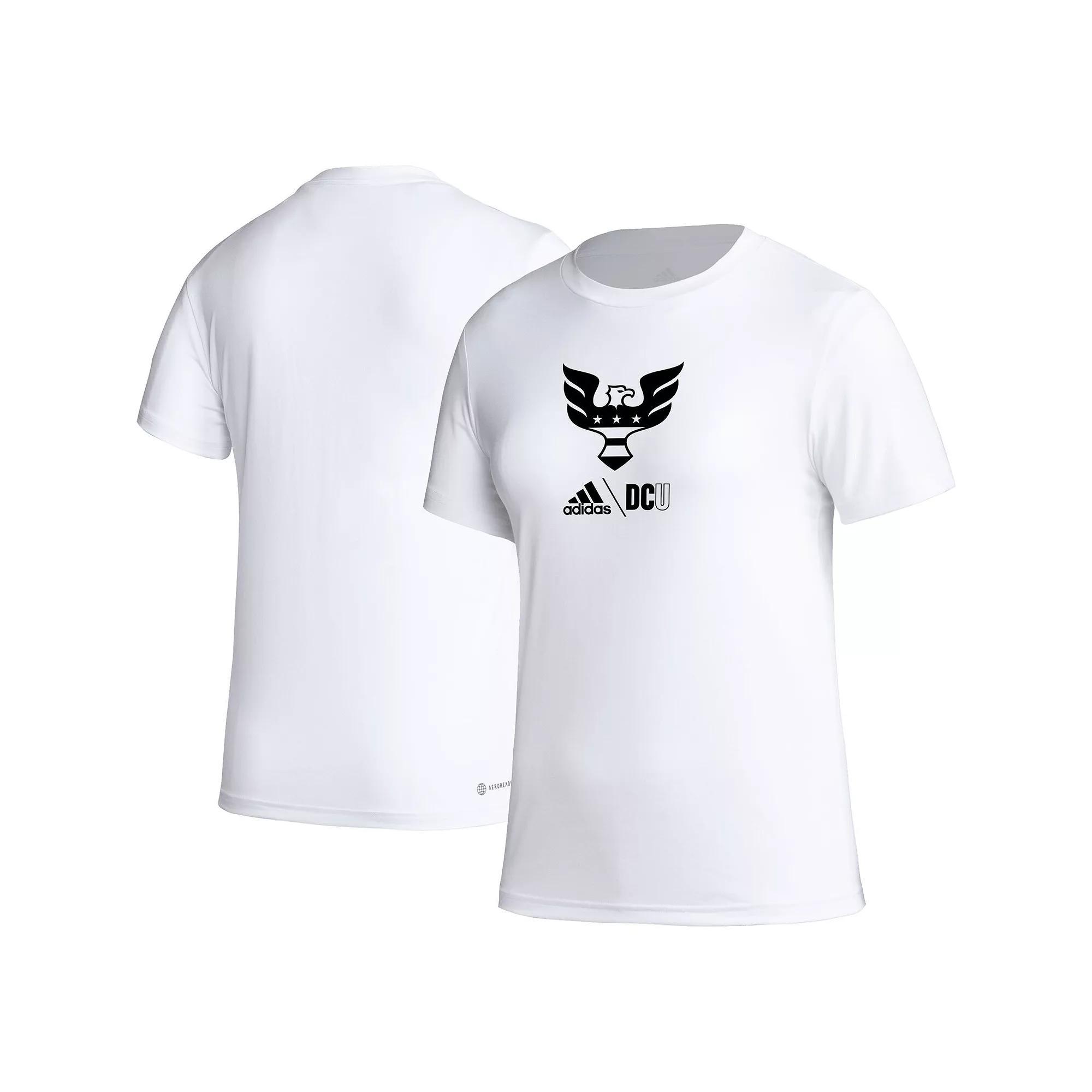 Womens adidas White D.C. United AEROREADY Club Icon T-Shirt Product Image