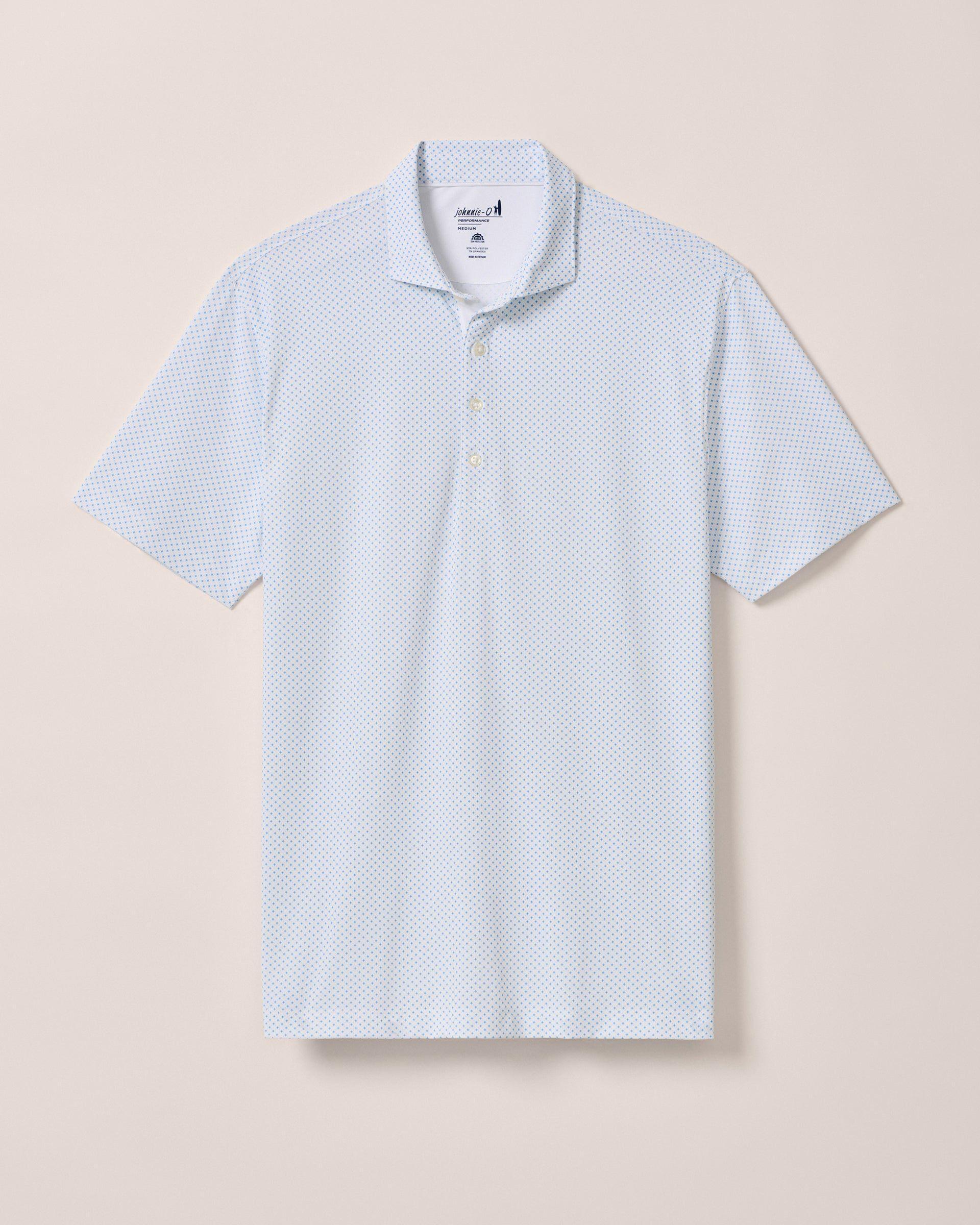 Performance Mesh Polo - Cason Print Male Product Image