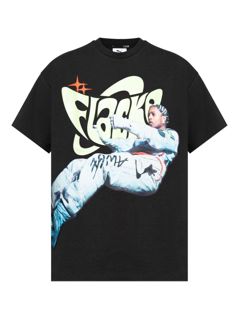 x A$ap Rocky Flacko graphic-print T-shirt Product Image