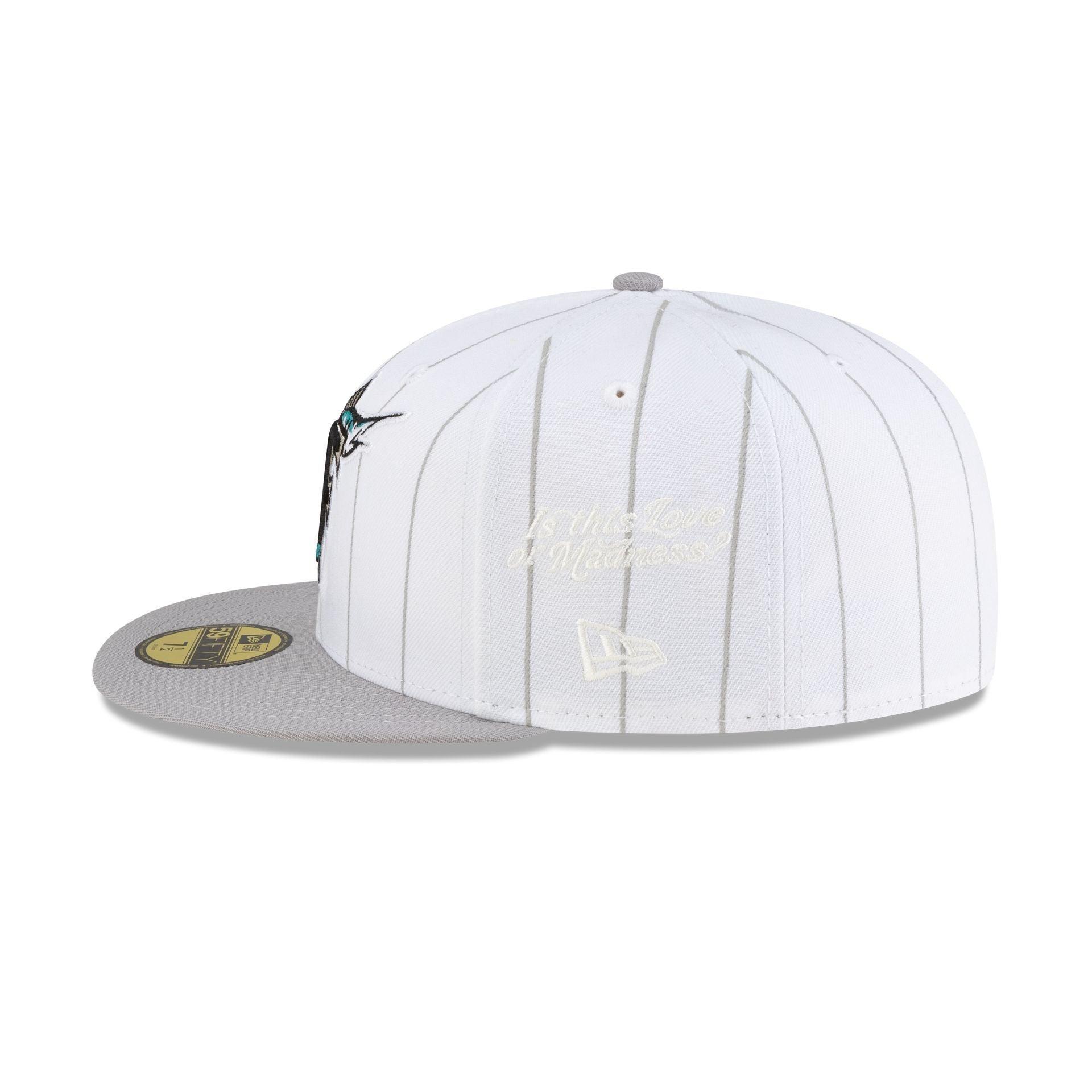 Diet Starts Monday x Miami Marlins Pinstripe 59FIFTY Fitted Hat Male Product Image