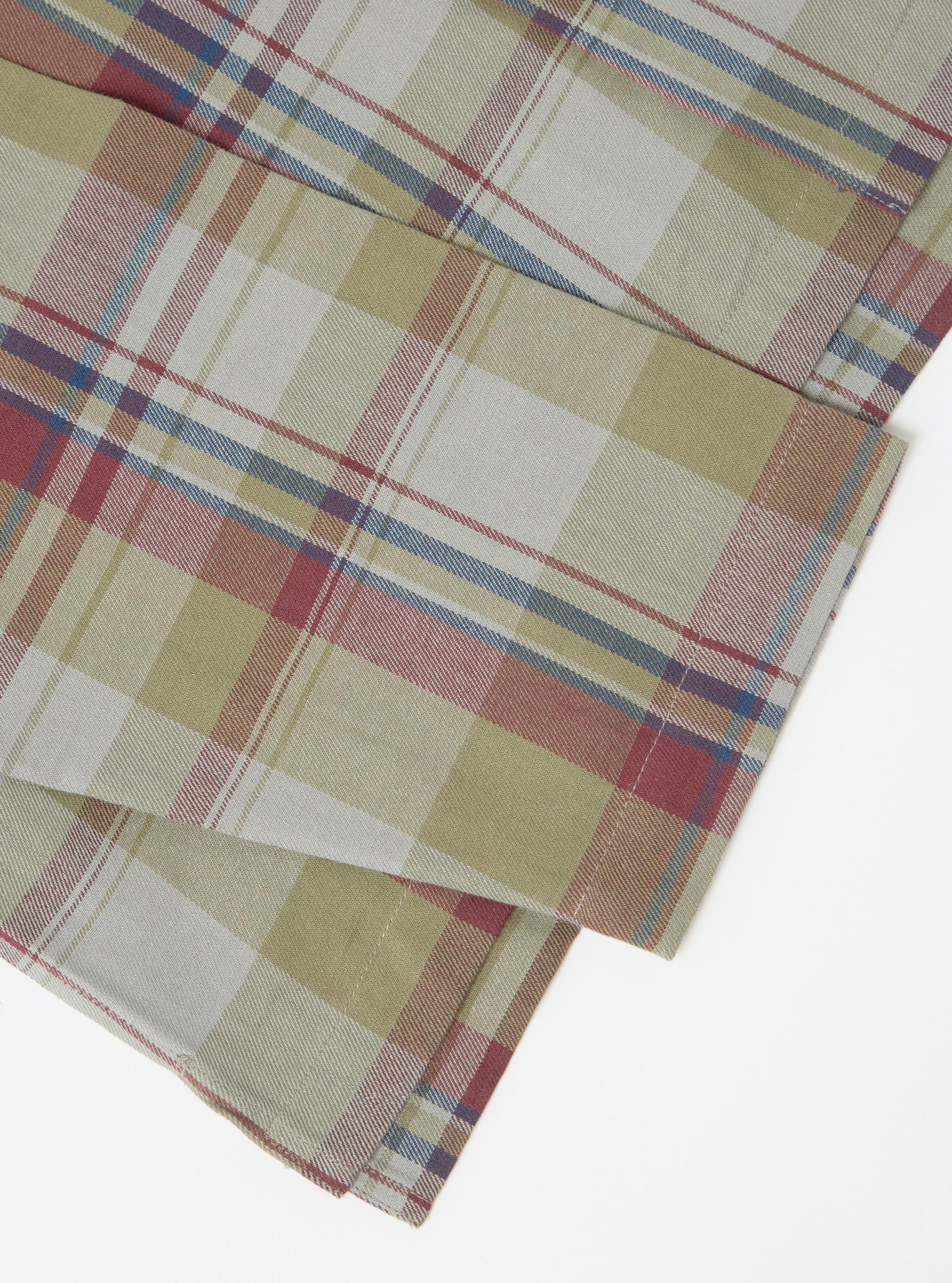 Green Kip Check Long Pyjama Set Product Image