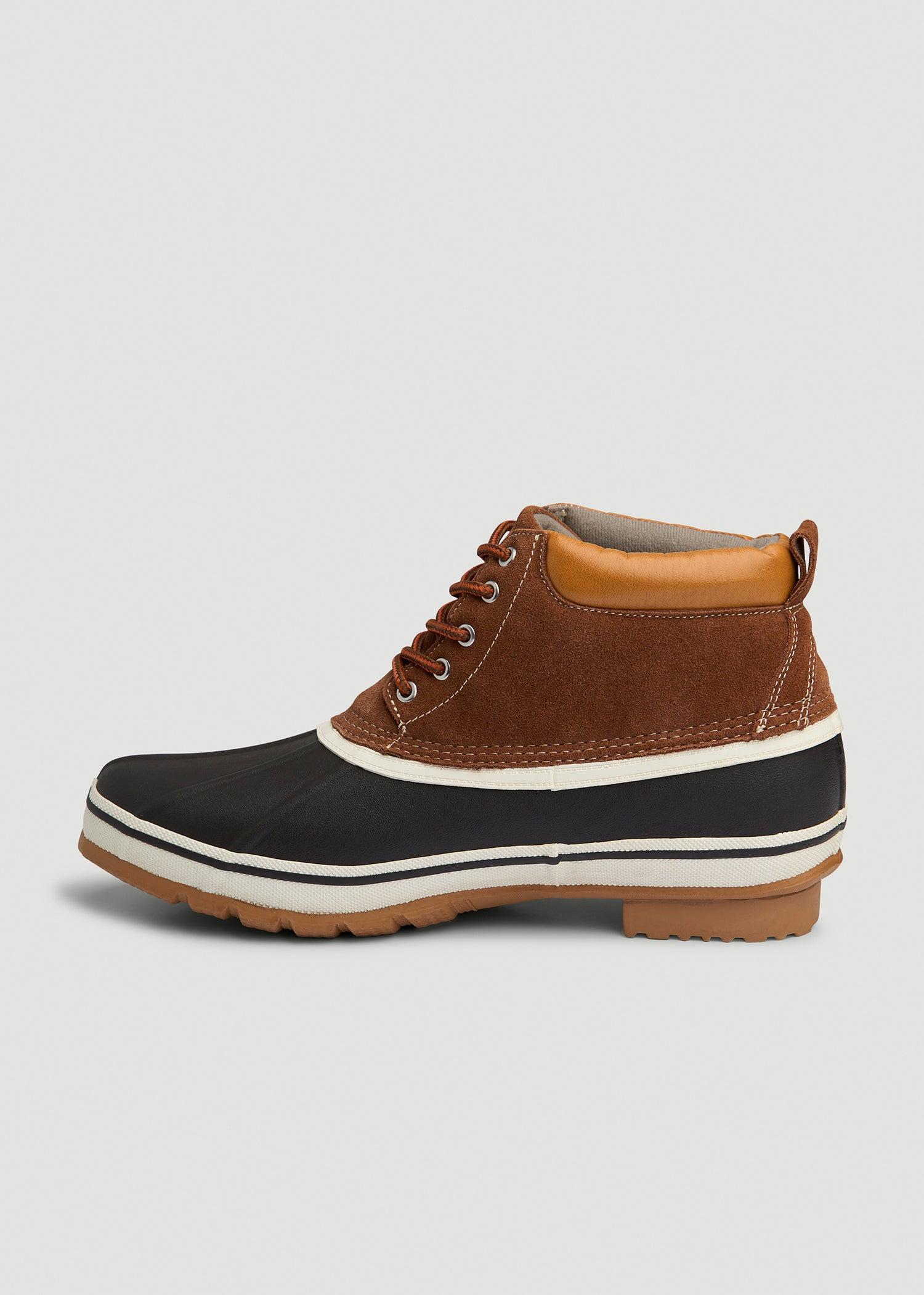 Duck Boots for Tall Men in Tan Male Product Image