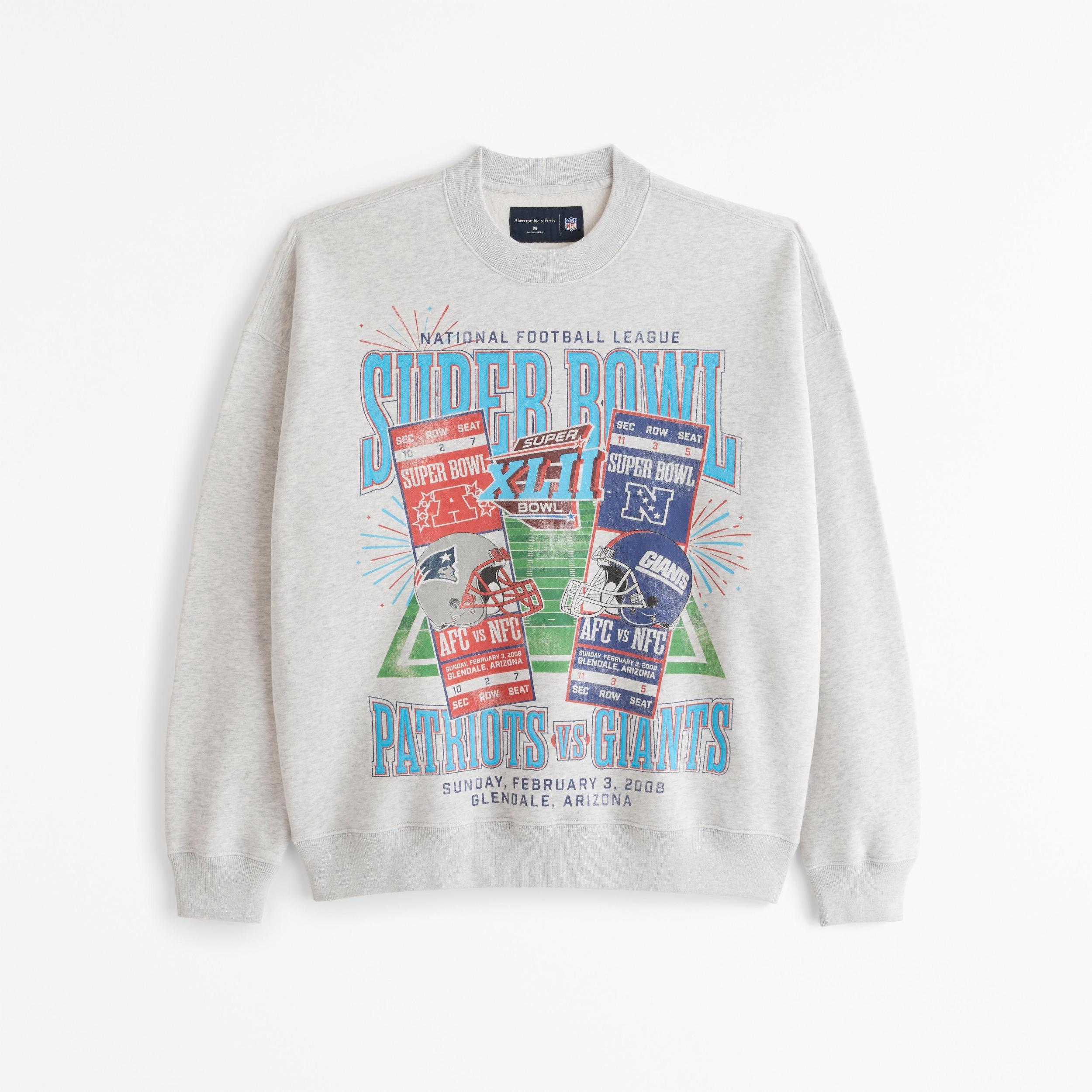 Vintage Super Bowl Graphic Crew Sweatshirt Product Image