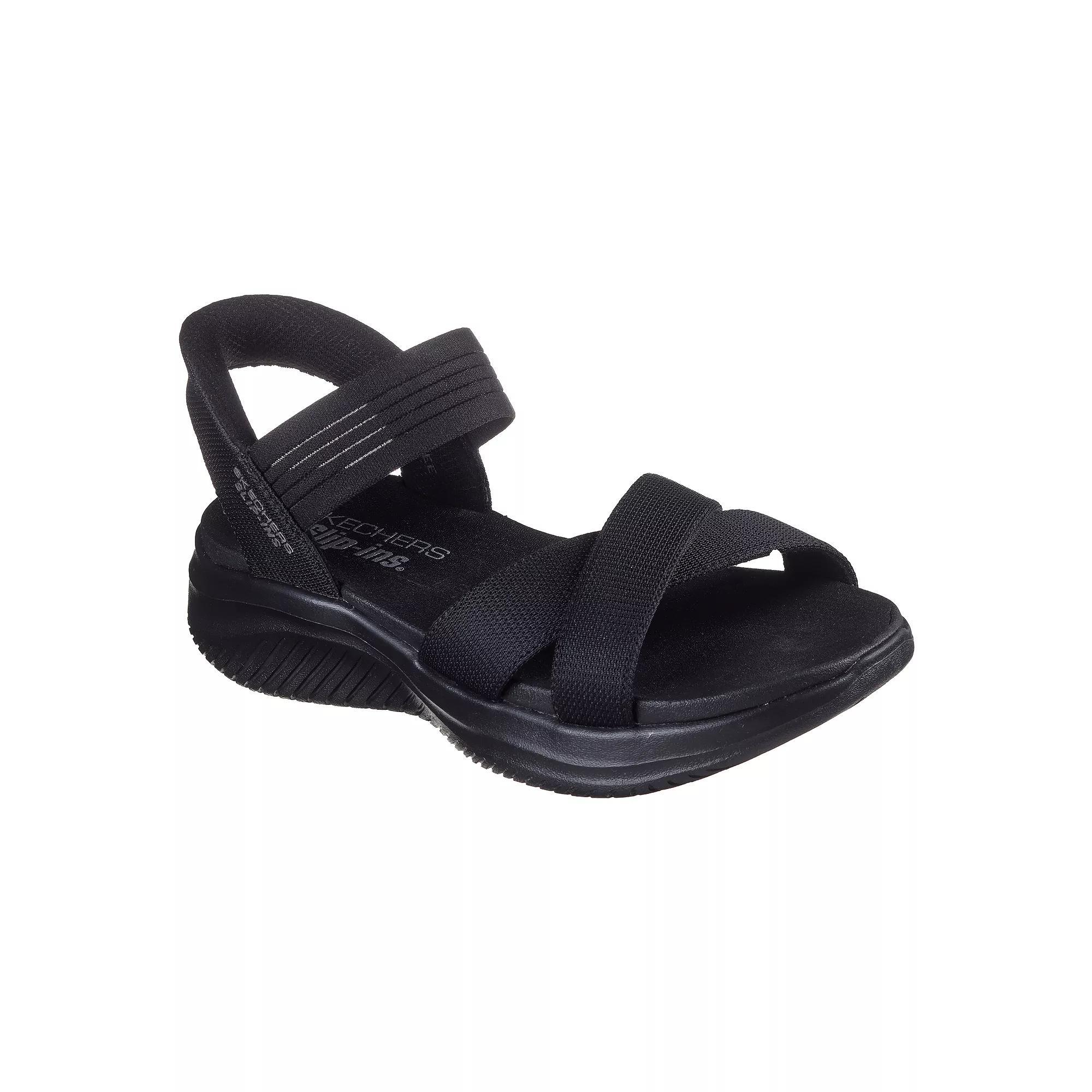 Skechers Hands Free Slip-ins® Ultra Flex 3.0 Never Better Women's Sandals, Size: 6, Black Product Image