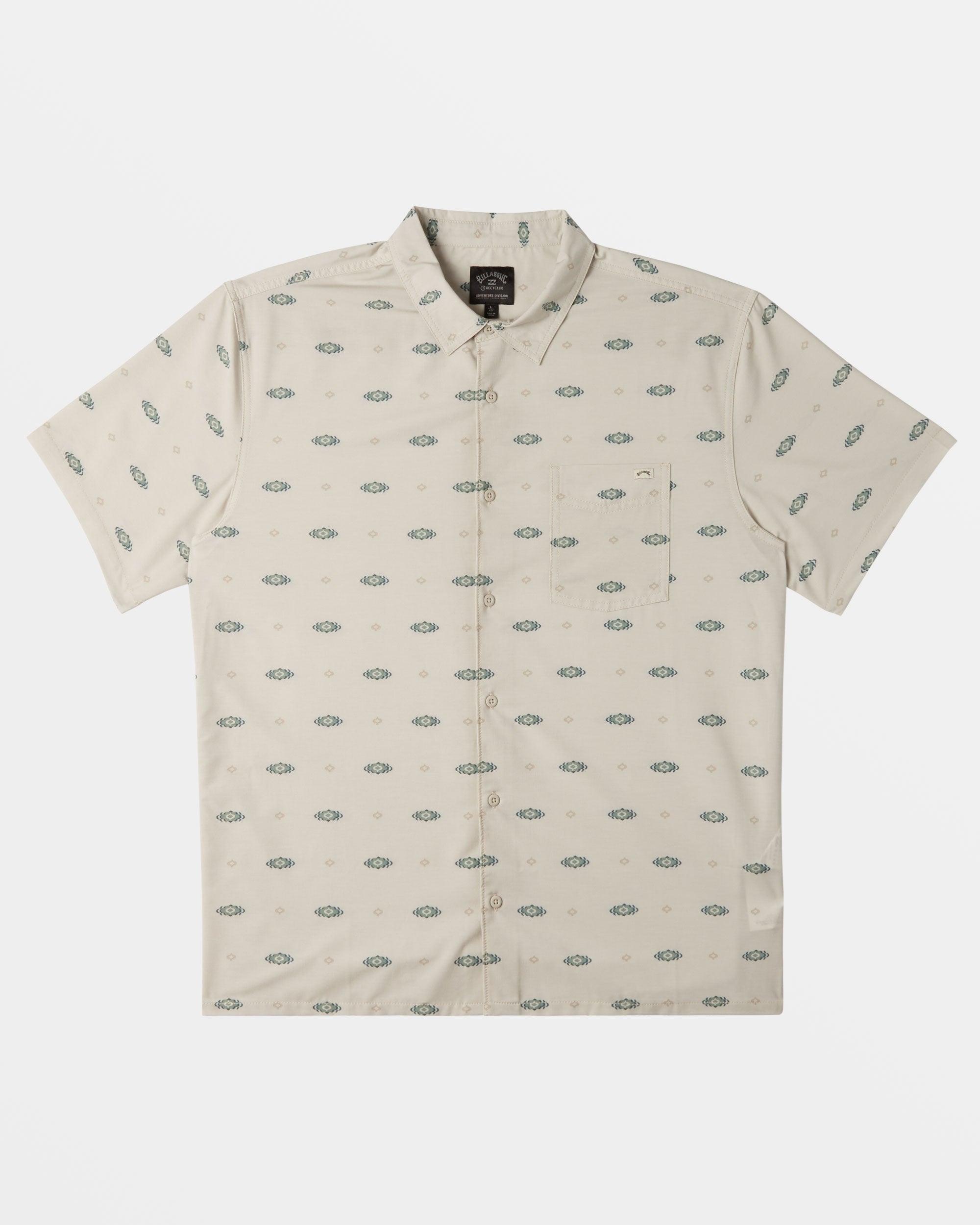 A/Div Surftrek Trail Short Sleeve Shirt - Stone Male Product Image