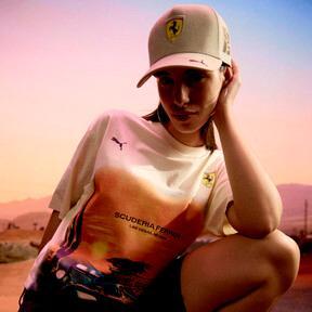 PUMA Scuderia Ferrari Desert Sun Men's T-Shirt Product Image