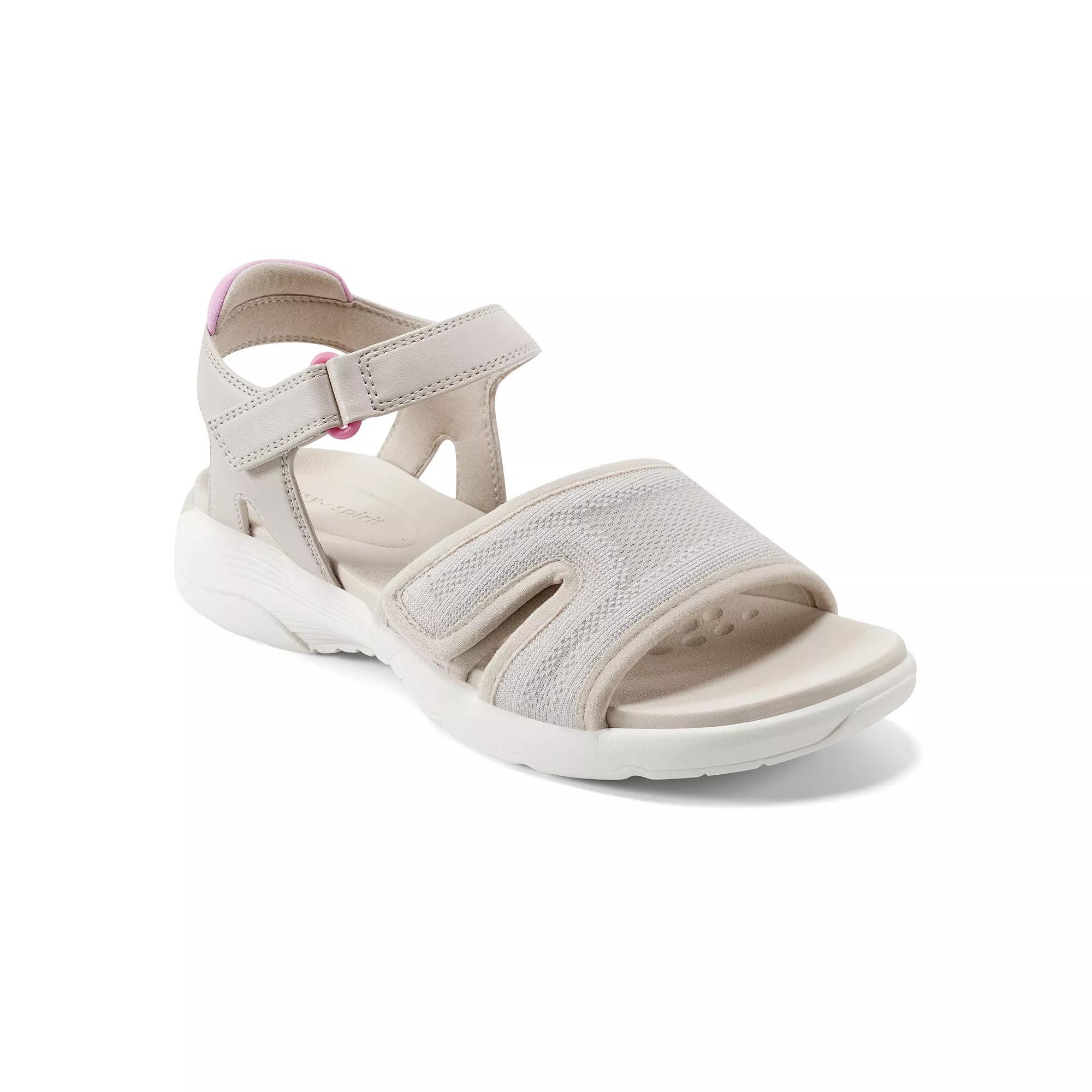 Easy Spirit Tayton Womens Quarter Strap Sandals Brown Product Image