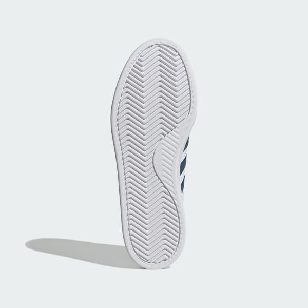 adidas Grand Court Shoes Cloud White 8 Mens Product Image