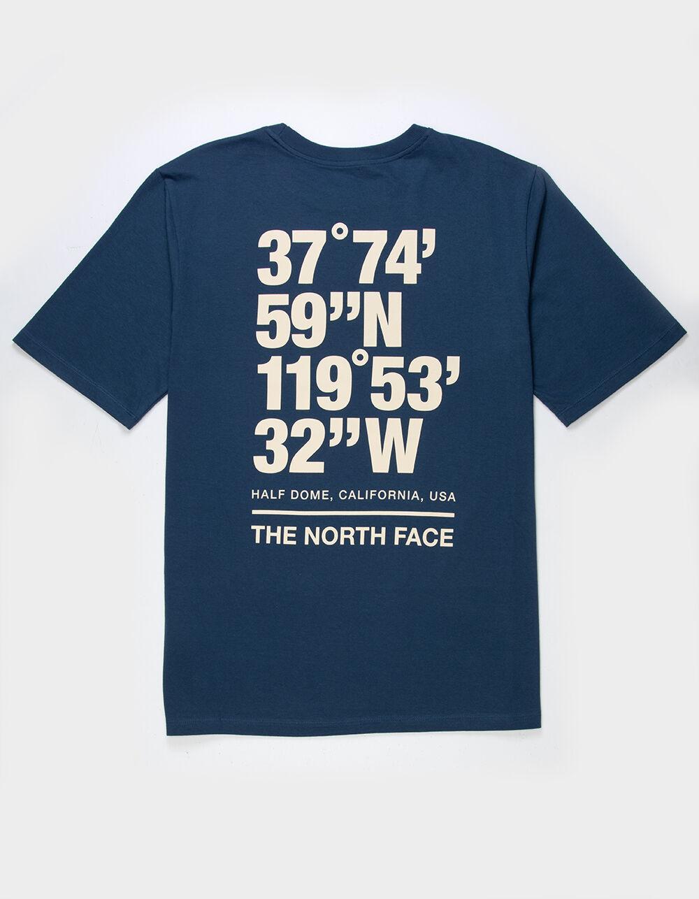 THE NORTH FACE Coordinates Mens Tee - BURGUNDY Product Image