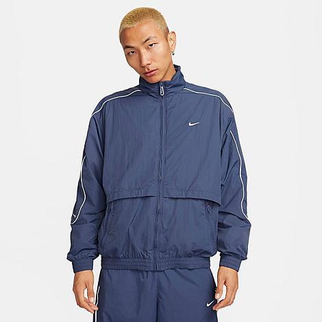 Nike Mens Sportswear Solo Swoosh Woven Track Jacket Product Image