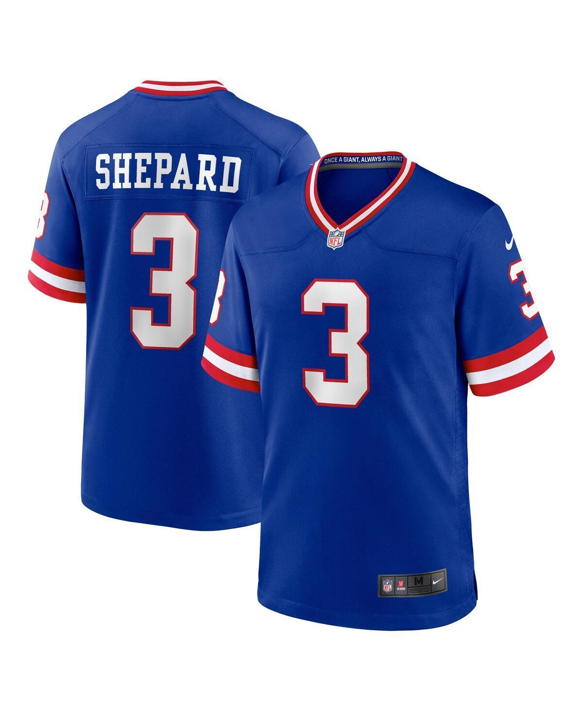 Men's Nike Sterling Shepard Royal New York Giants Classic Player Game Jersey, Size: 3XL, Blue Product Image