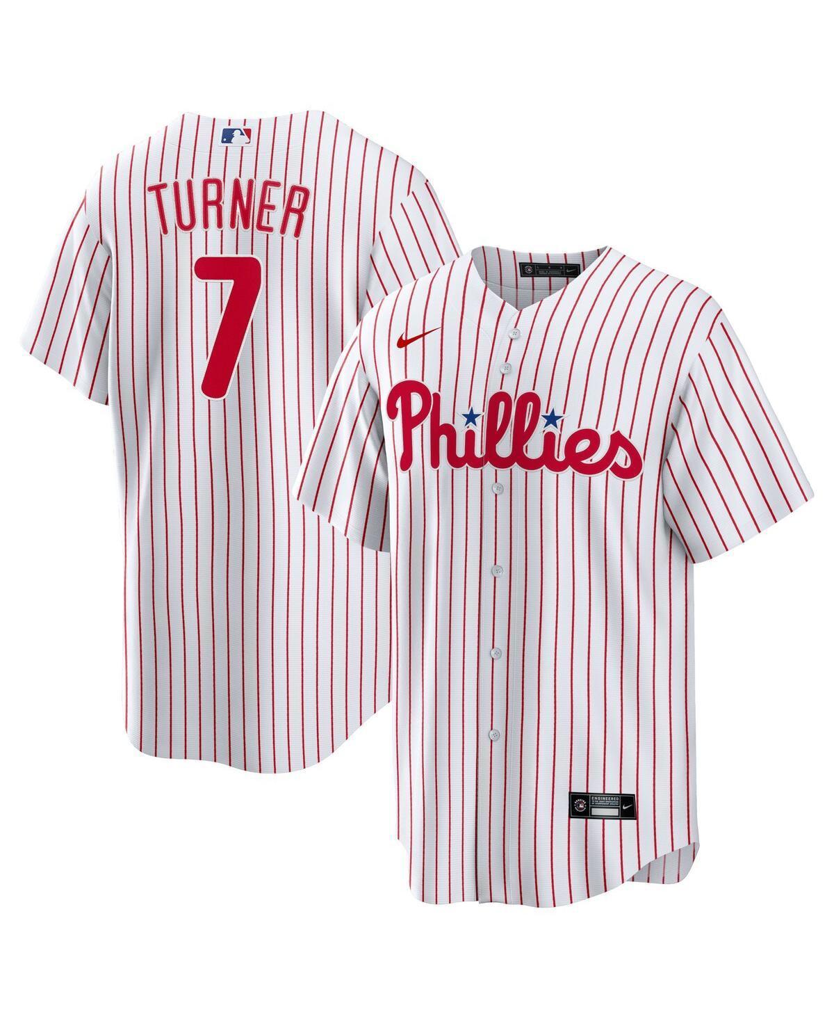 Nike Men's MLB Philadelphia Phillies (Trea Turner) Replica Baseball Jersey Product Image