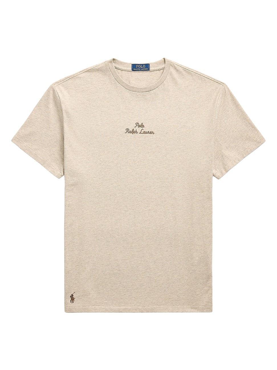 Mens Classic-Fit Logo Jersey T-Shirt Product Image