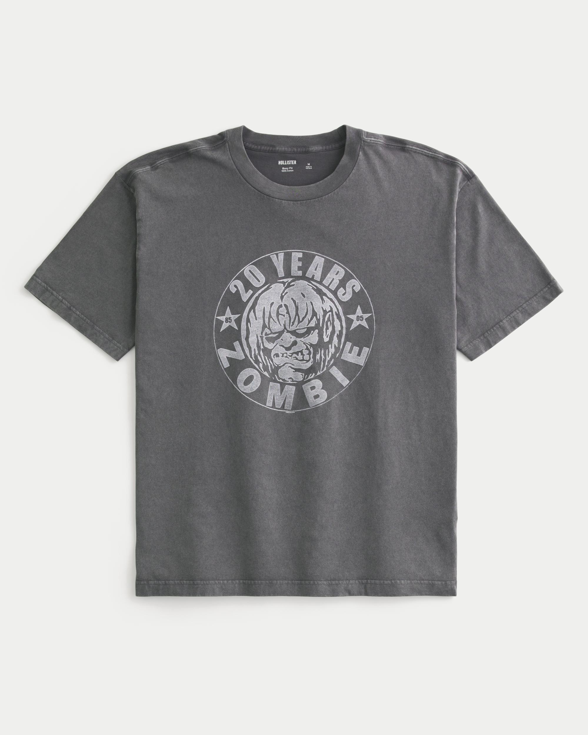 Boxy Rob Zombie Graphic Tee Product Image