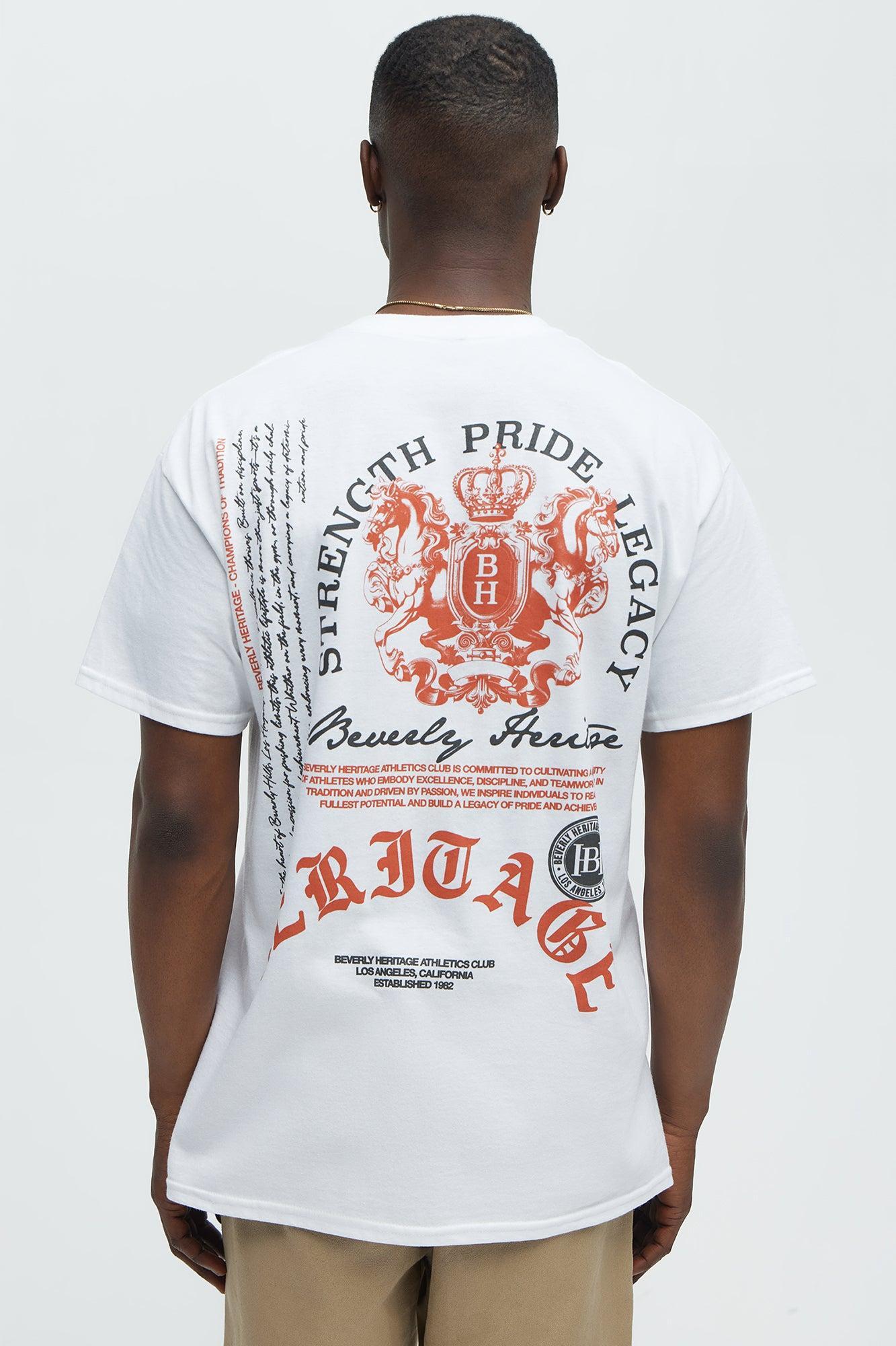 Beverly Heritage Short Sleeve Tee - White Product Image