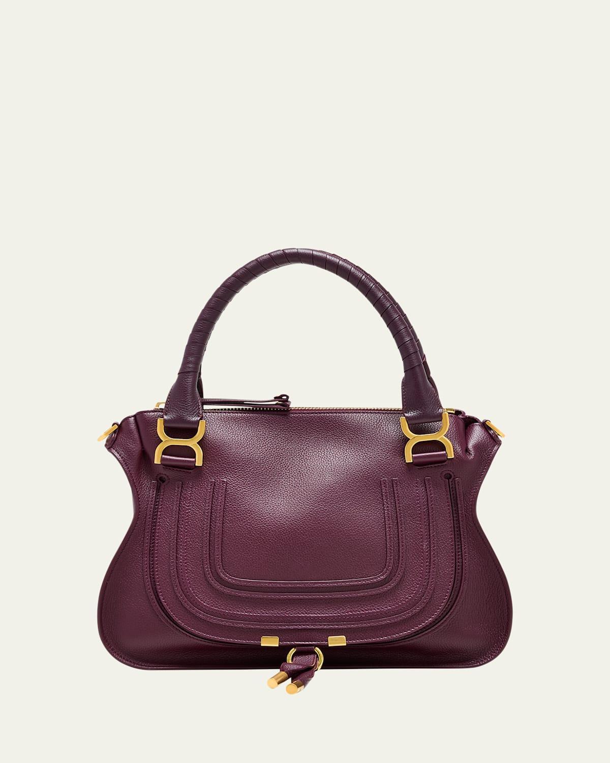 Chloe Marcie Medium Leather Satchel Product Image