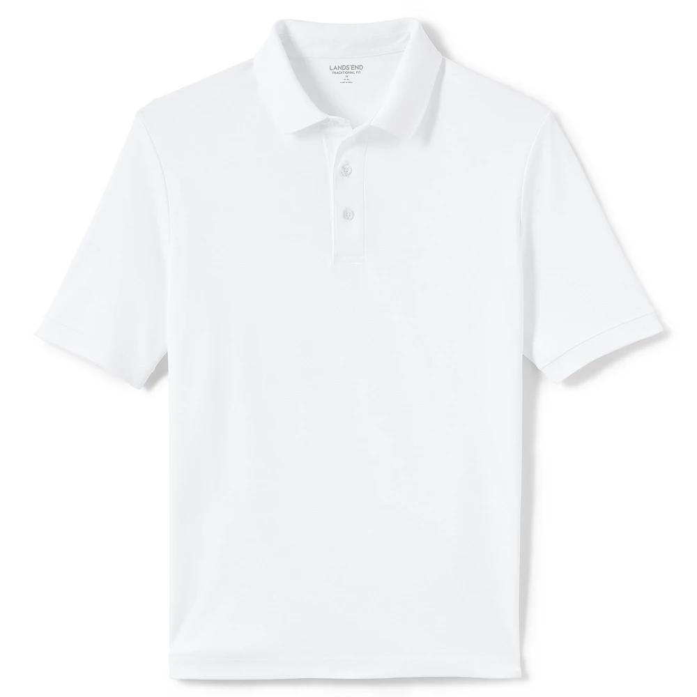 Big & Tall Lands' End Super Soft Supima Polo, Men's, Size: XXL Tall, Pale Grey Blue Product Image