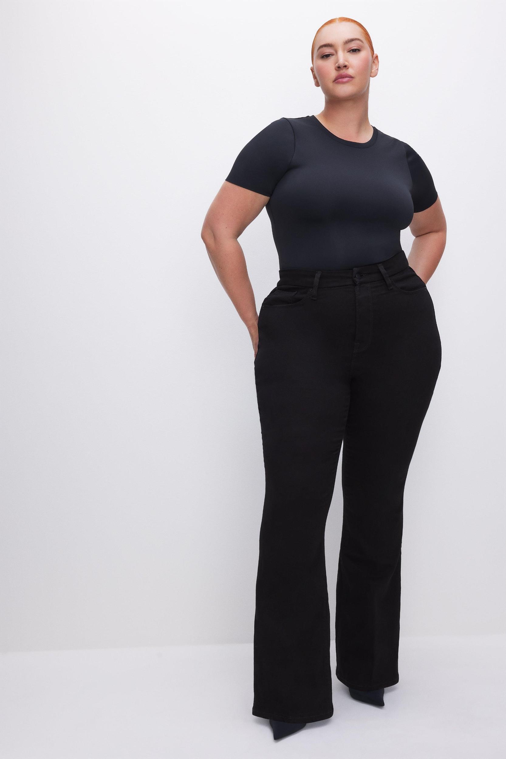 GOOD LEGS FLARE NEVER FADE JEANS LONG | BLACK001 Product Image