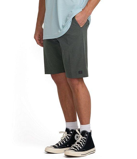Billabong Crossfire Solid Elastic Submersible 18#double; Inseam Shorts Product Image