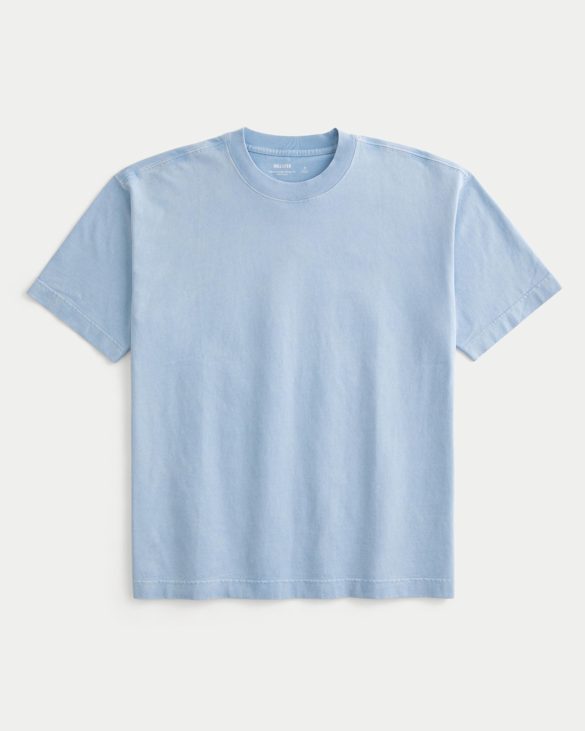 Boxy Heavyweight Camo Crew T-Shirt Product Image