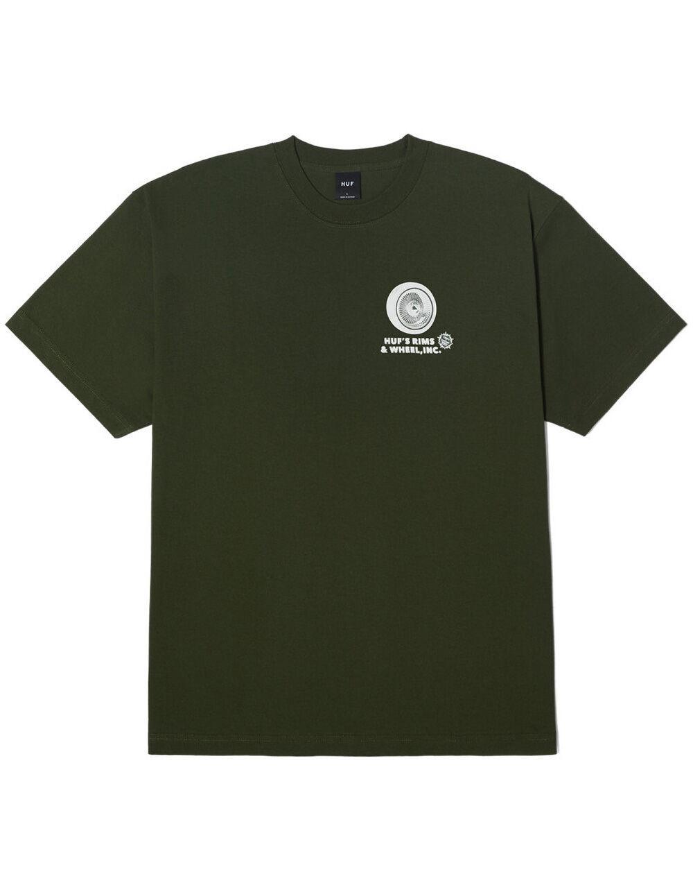 HUF Rims & Wheel Mens Tee - HUNTER Product Image