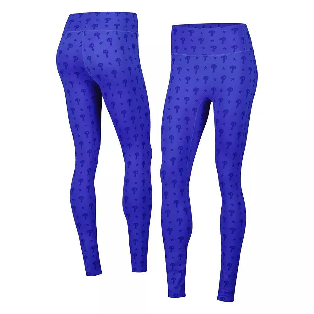 Women's Terez Royal Philadelphia Phillies Tonal Leggings, Size: XL, Blue Product Image