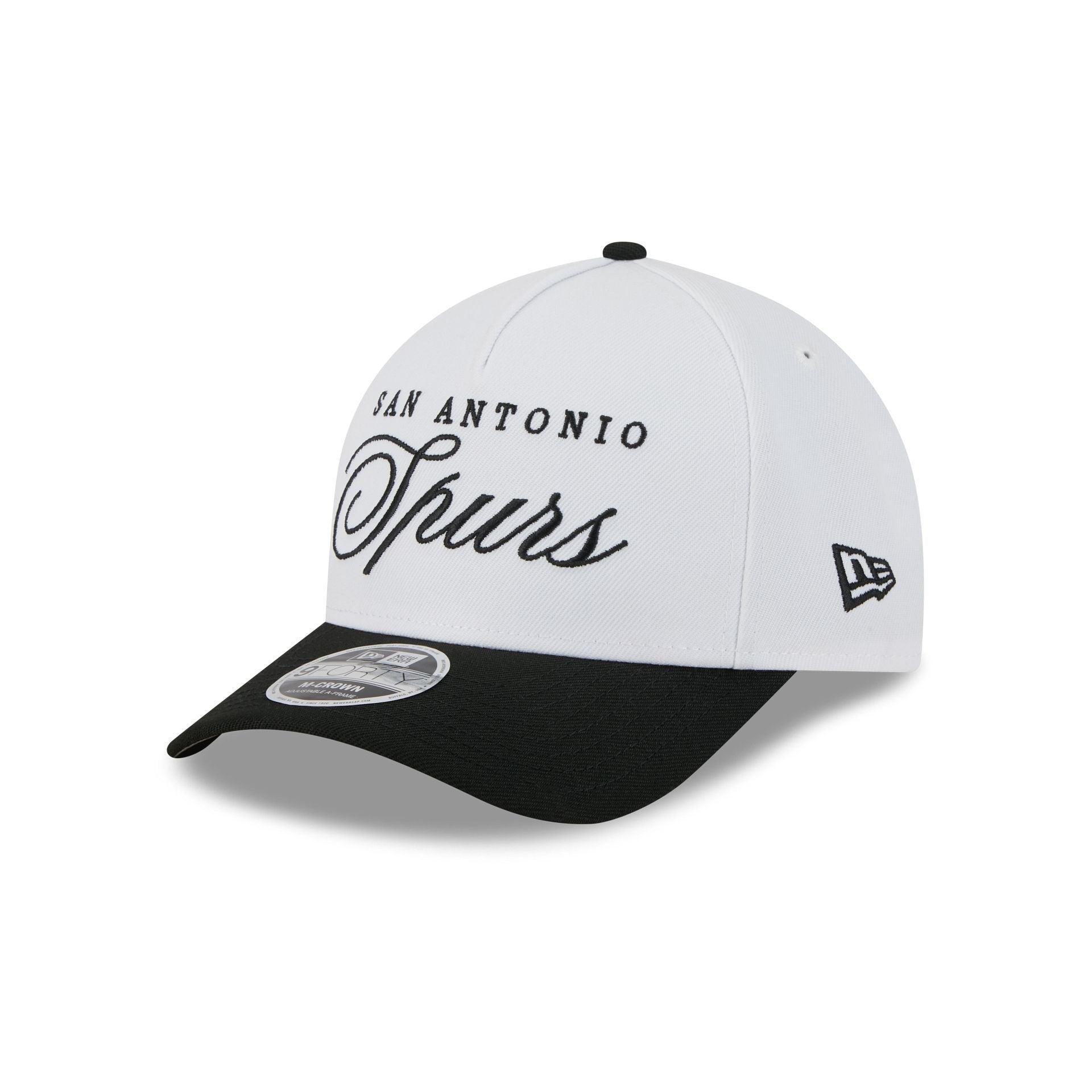San Antonio Spurs 2025 Draft 9FORTY M-Crown A-Frame Snapback Hat Male Product Image