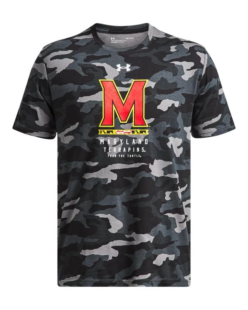 Men's UA Performance Cotton Camo Collegiate T-Shirt Product Image