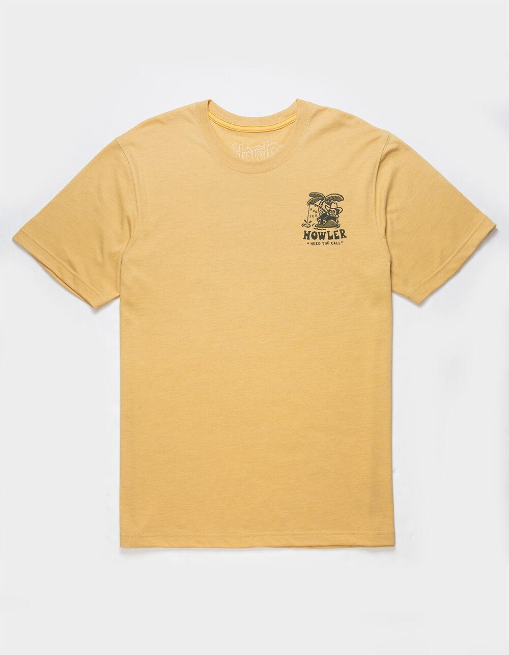 HOWLER BROTHERS Island Time Mens Tee - YELLOW Product Image