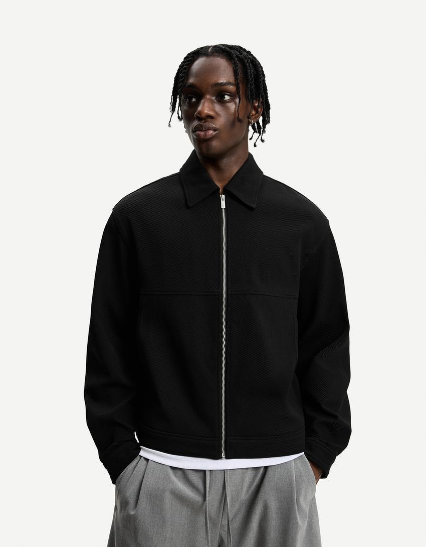 Textured jacket Product Image