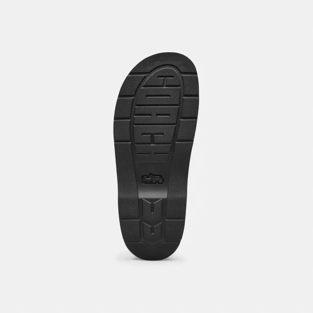 Sculpted C Platform Clog With Leopard Print Product Image