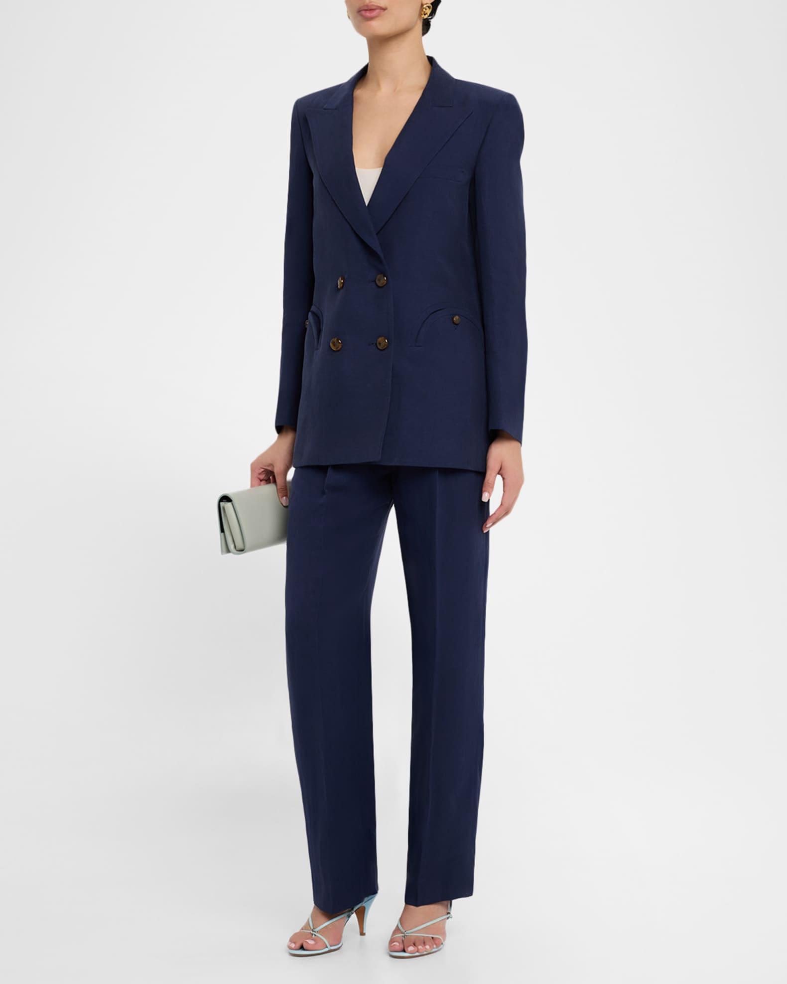 Savannah Double-Breasted Everyday Blazer Product Image