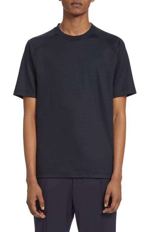 Zegna High Performance Wool Short Sleeve Tee Product Image