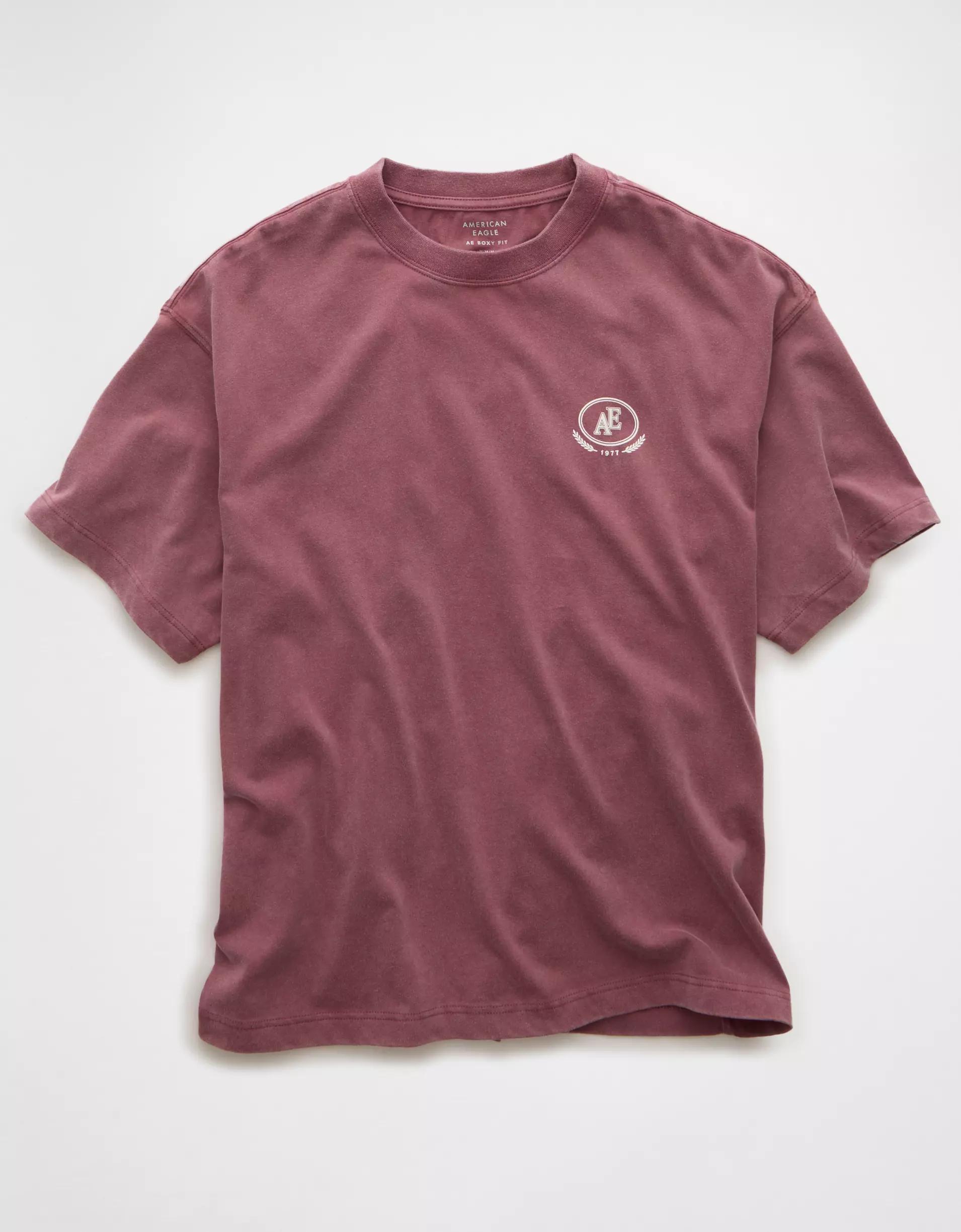 AE Boxy Logo Graphic T-Shirt Product Image