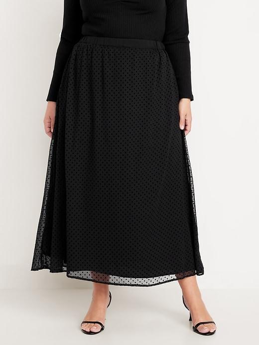 Chiffon Maxi Skirt Product Image