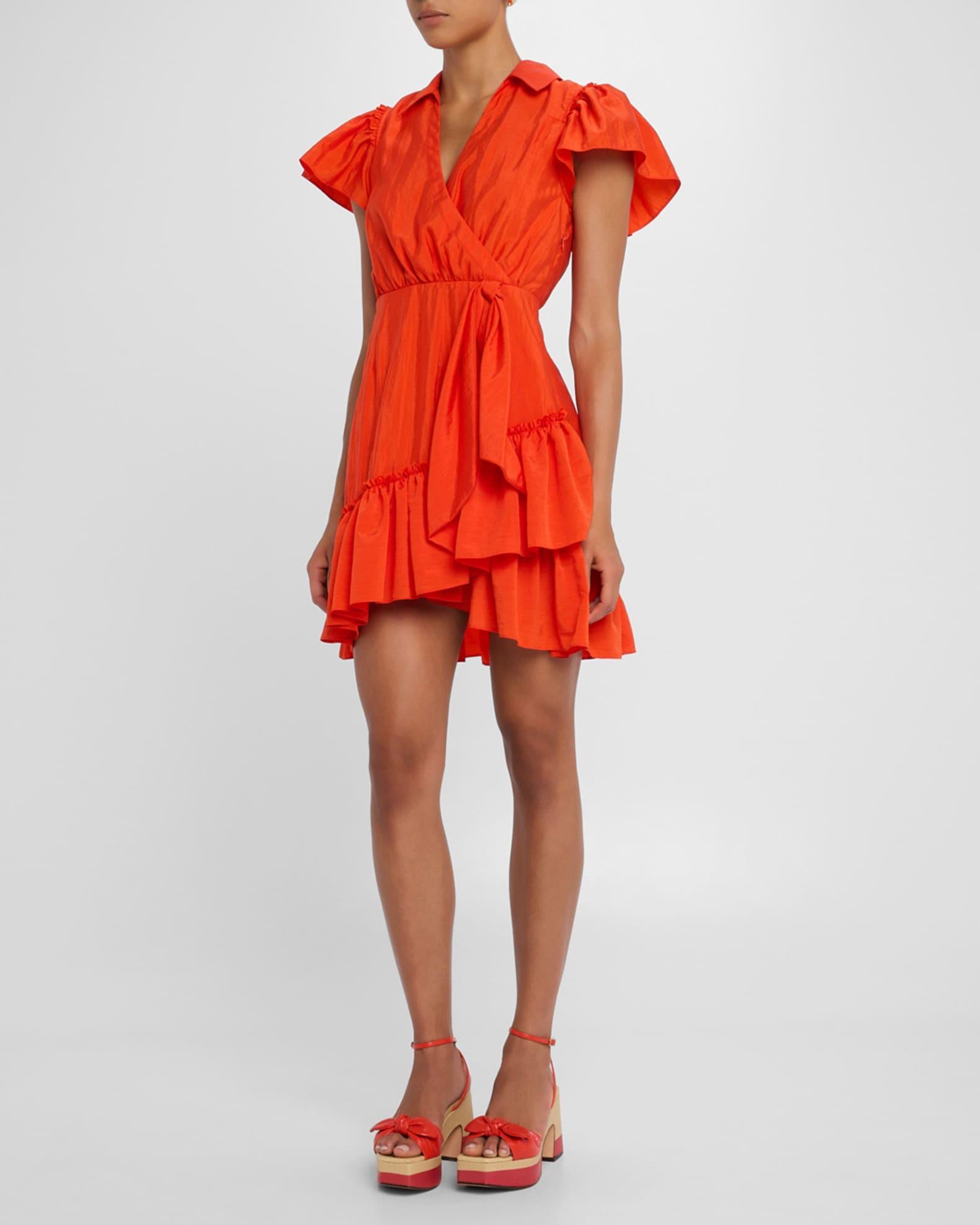 Lila Short-Sleeve Mini Dress Product Image