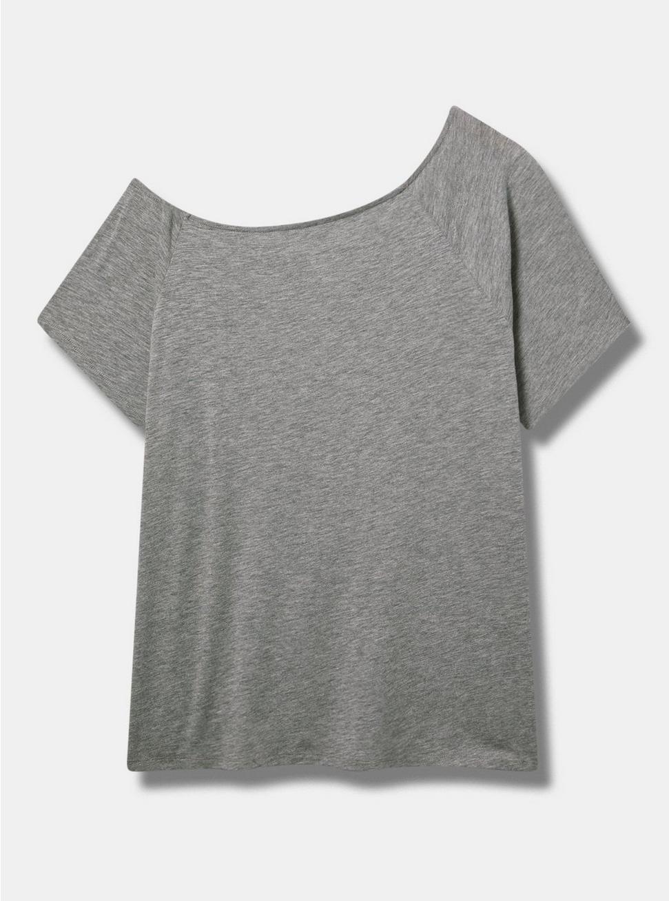 Wife Cotton Off-Shoulder Tee Product Image
