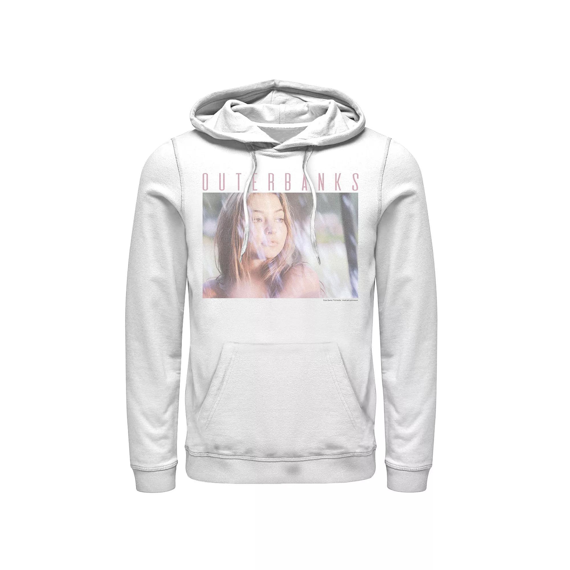 Men's Outer Banks Sarah Portrait Hoodie, Size: Large, White Product Image