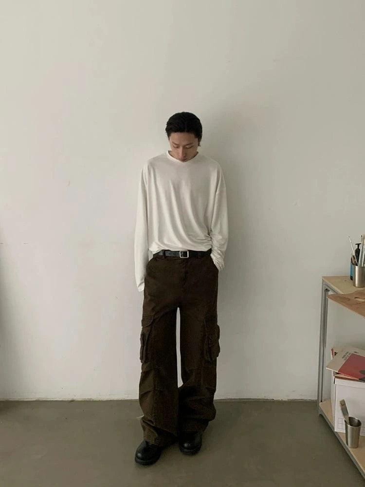 RT No. 19511 CARGO STRAIGHT PANTS Product Image