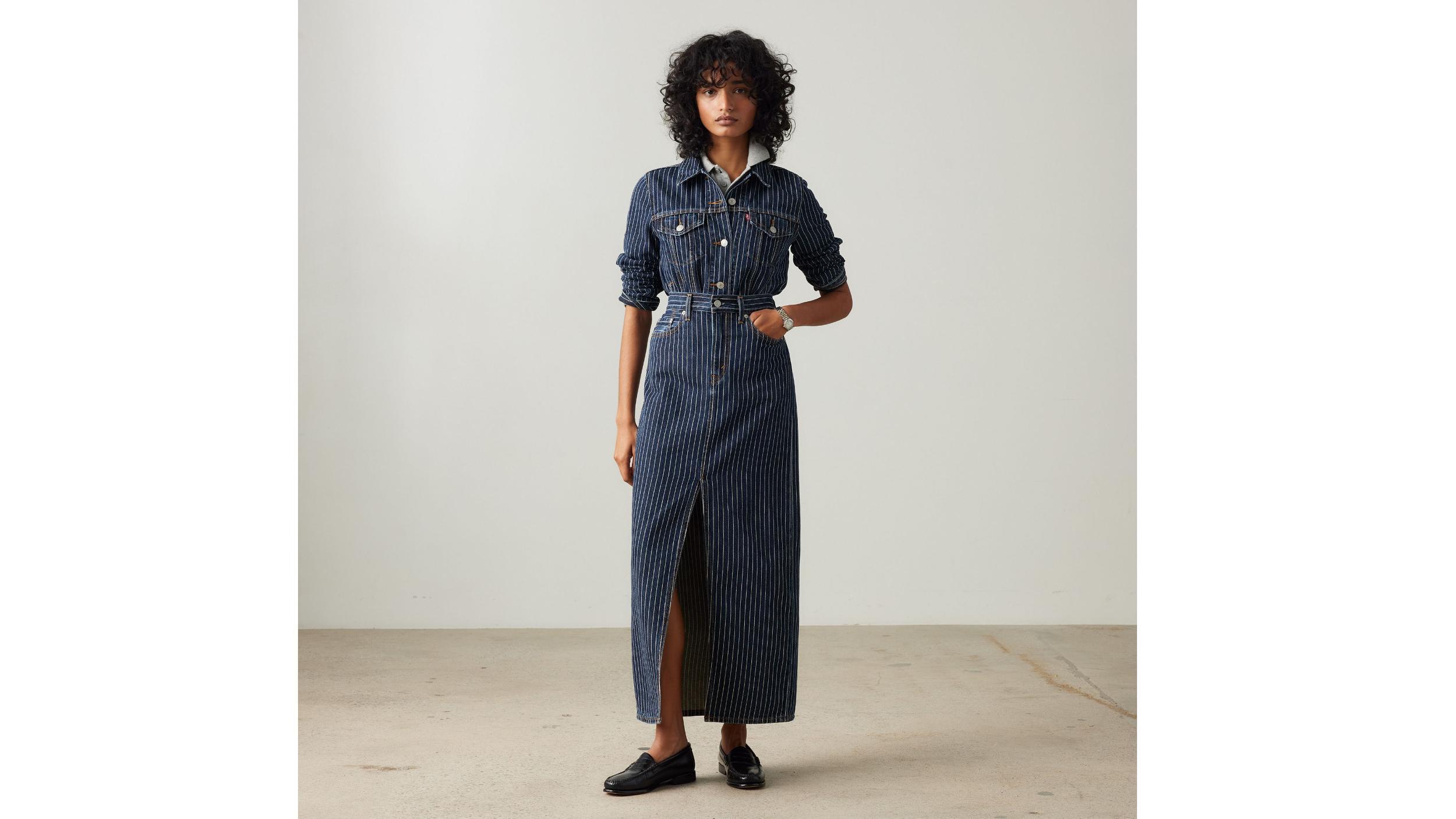 Ankle Column Corduroy Skirt Product Image