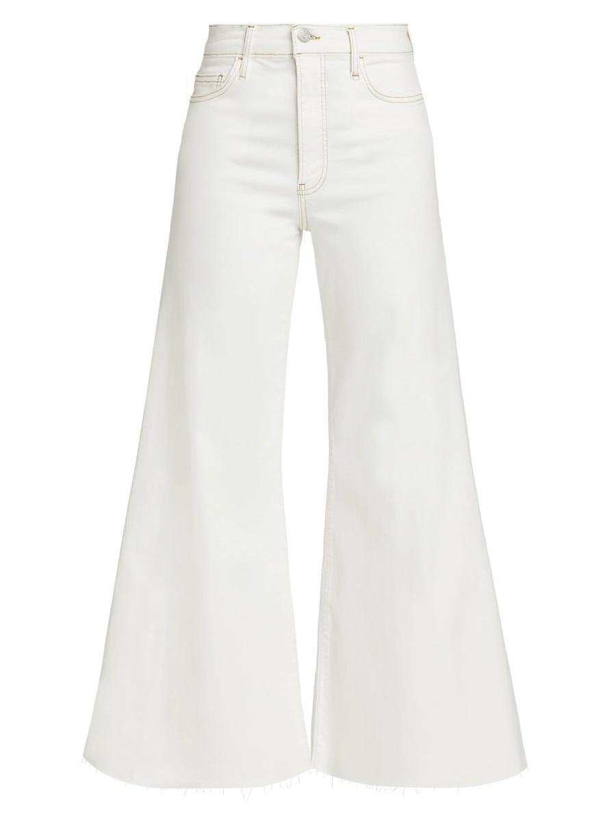 Womens Le Palazzo Crop Wide-Leg Jeans Product Image