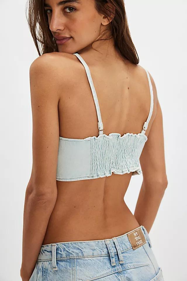 OneTeaspoon Denim Heart Top Product Image