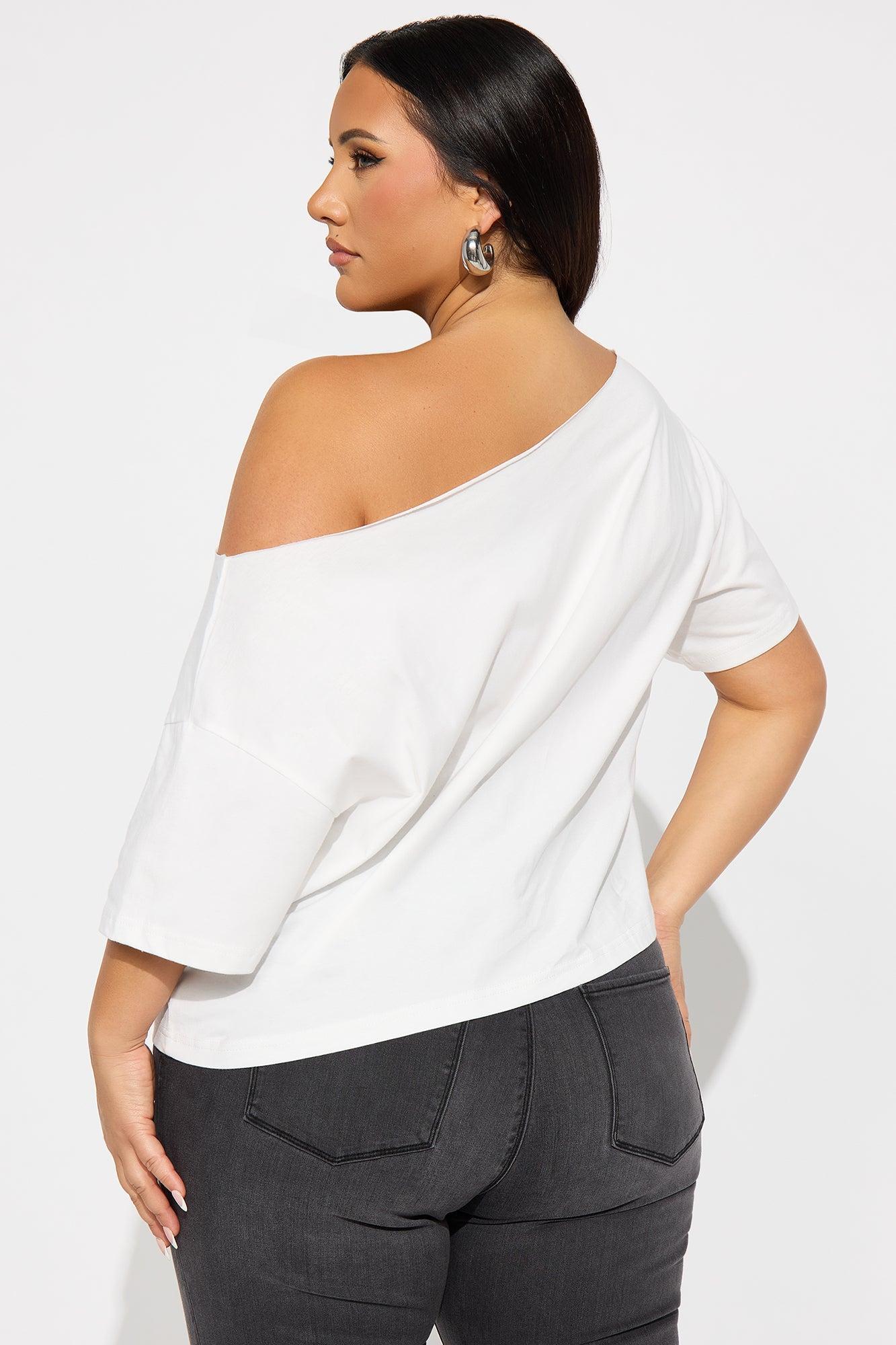 Corvette 1963 Off Shoulder Top - White Female Product Image