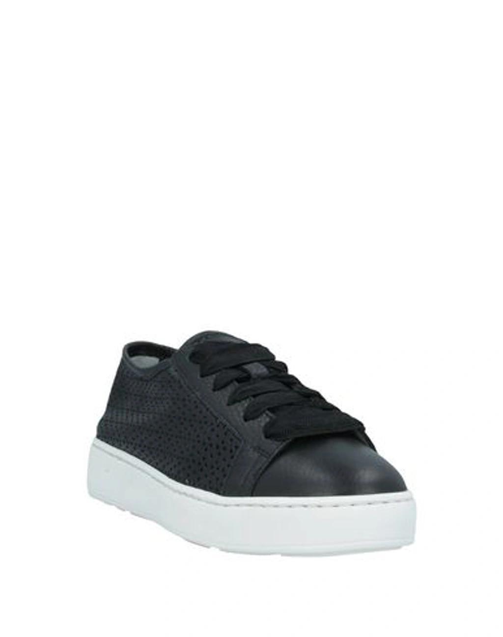 SANTONI Sneakers In Black Product Image
